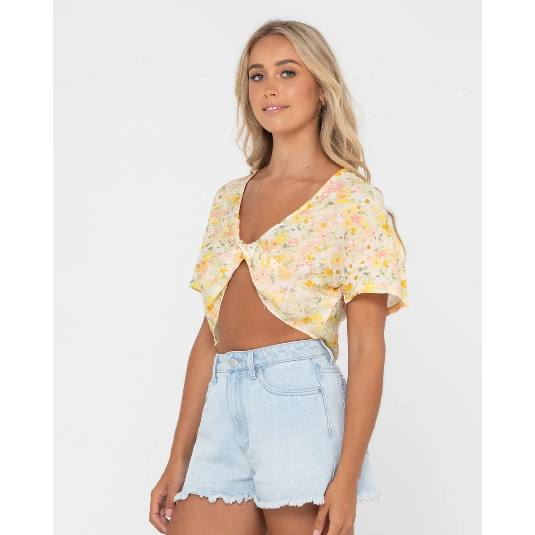 Rusty Kara Twisted Reversible Top 