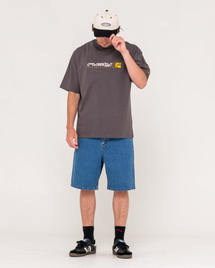 Rusty Kick Flip Embroidered Two-Toned Dad Cap 
