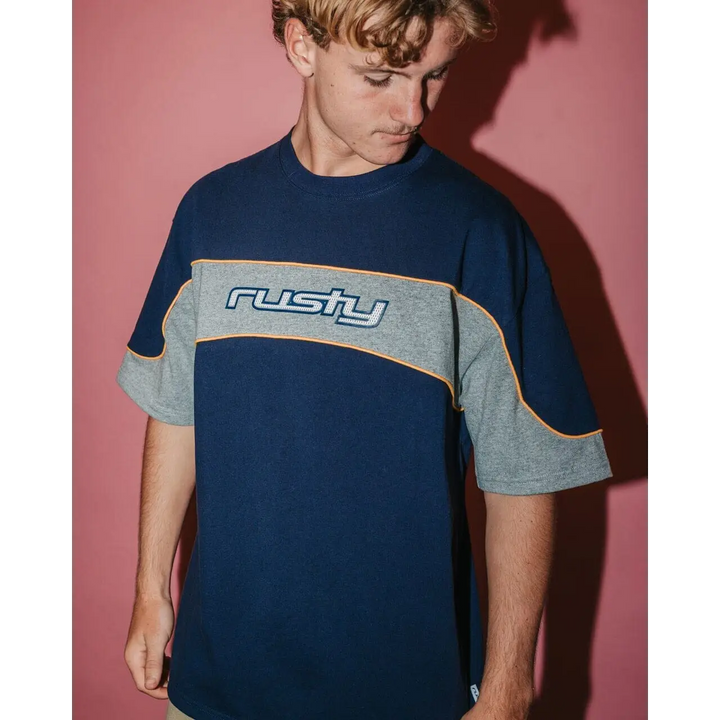 Rusty Kinetic Panel Heavy T-Shirt 