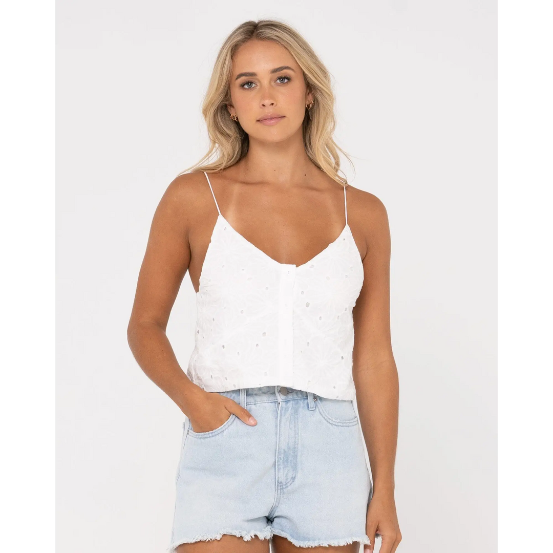 Rusty Laurel Sleeveless Top 