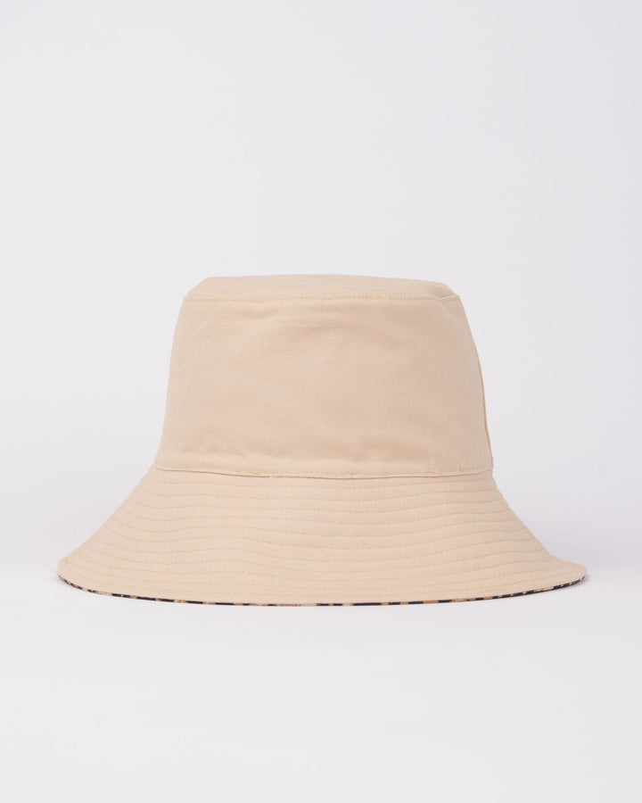 Rusty Lennie Leopard Reversible Bucket Hat 