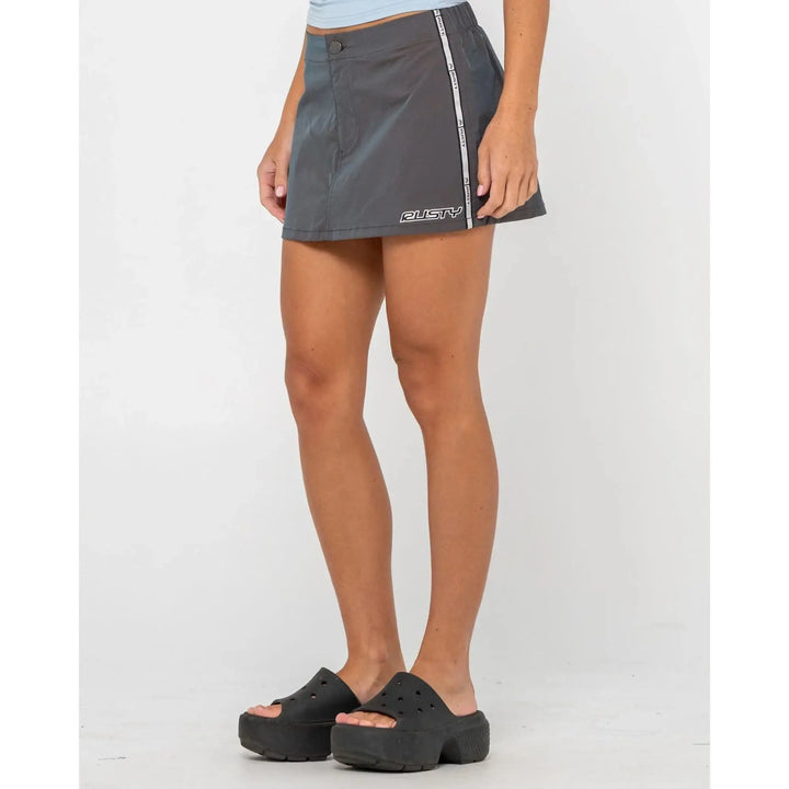Rusty Lombardi Nylon Mini Skirt 