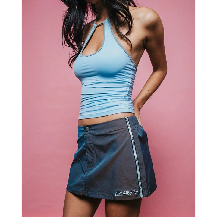 Rusty Lombardi Nylon Mini Skirt 