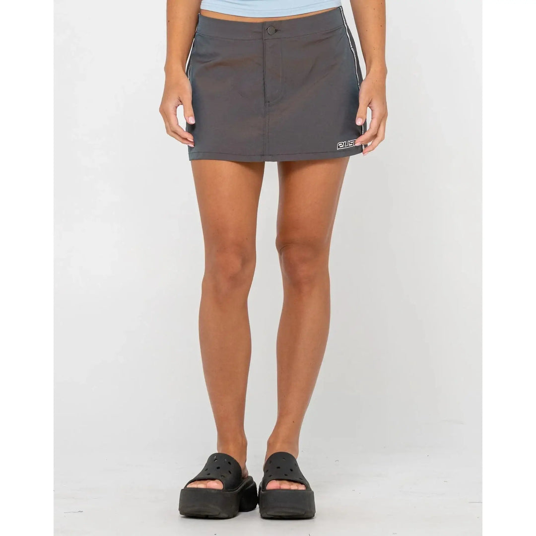 Rusty Lombardi Nylon Mini Skirt 