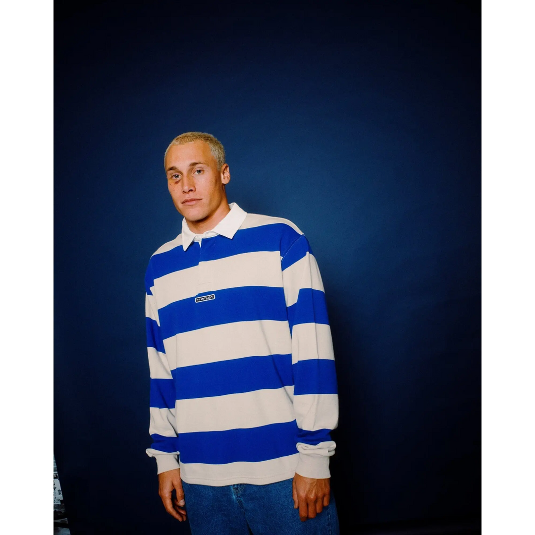 Rusty Long Sleeve Rugby Shirt 
