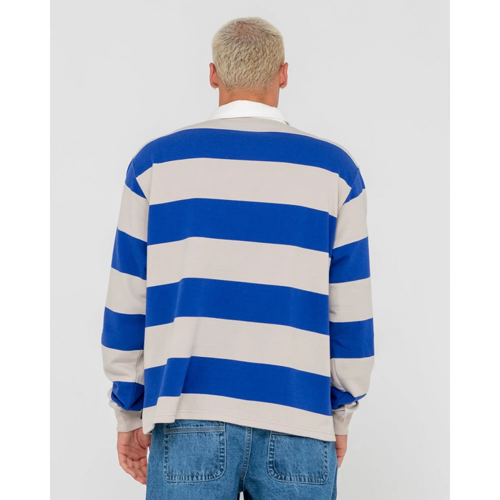 Rusty Long Sleeve Rugby Shirt 
