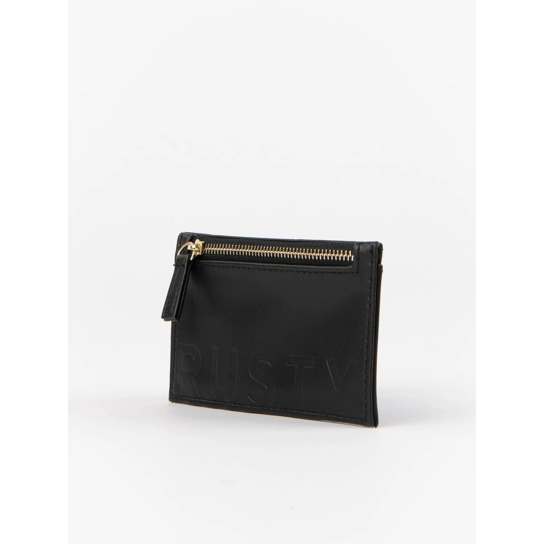 Rusty Micah Card Holder Black 