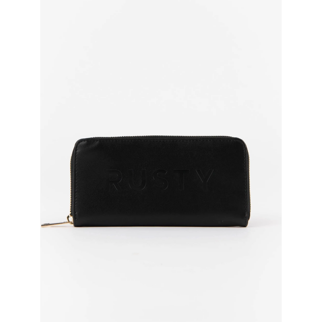 Rusty Micah Zip Around Wallet 