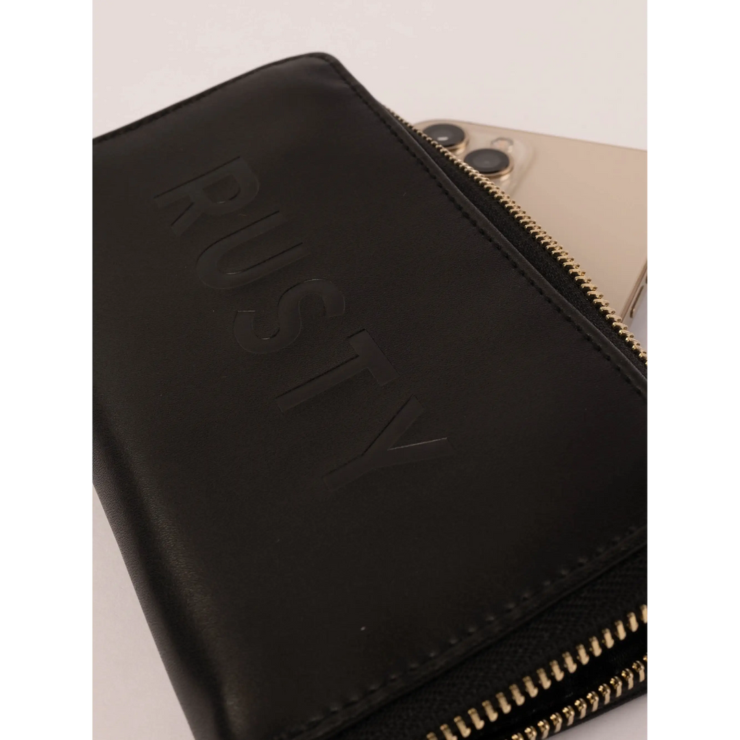 Rusty Micah Zip Around Wallet 