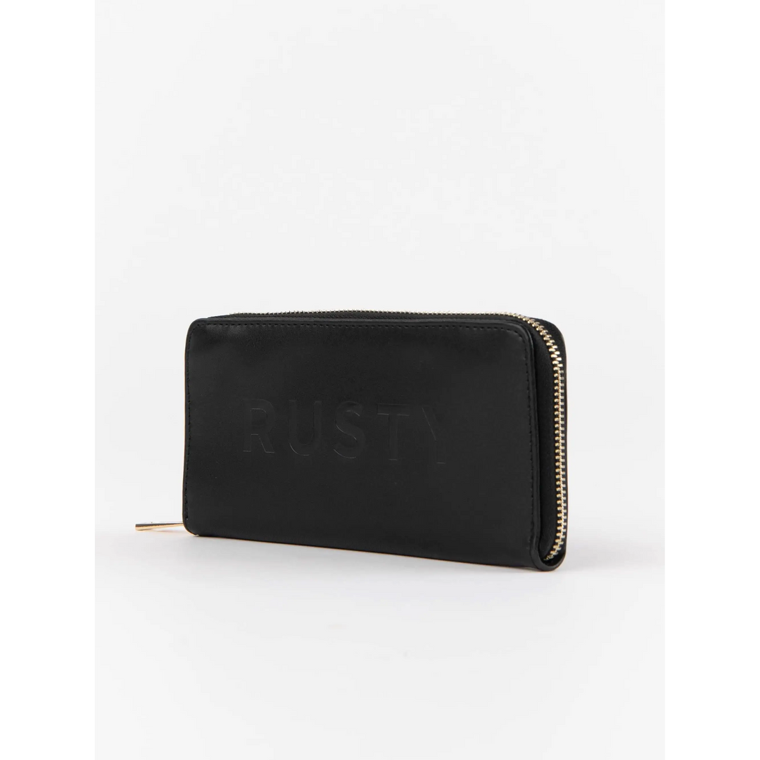 Rusty Micah Zip Around Wallet 