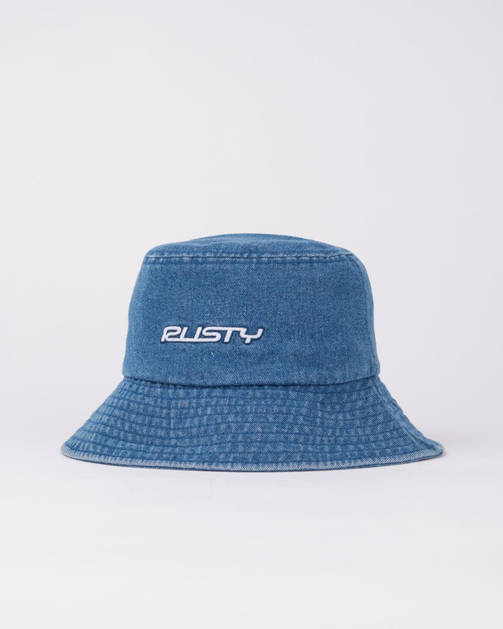 Rusty Miss Me Denim Bucket Hat 