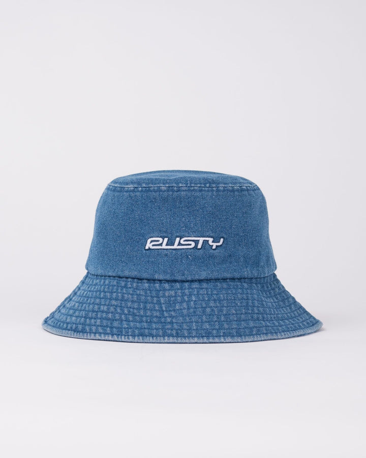 Rusty Miss Me Denim Bucket Hat 