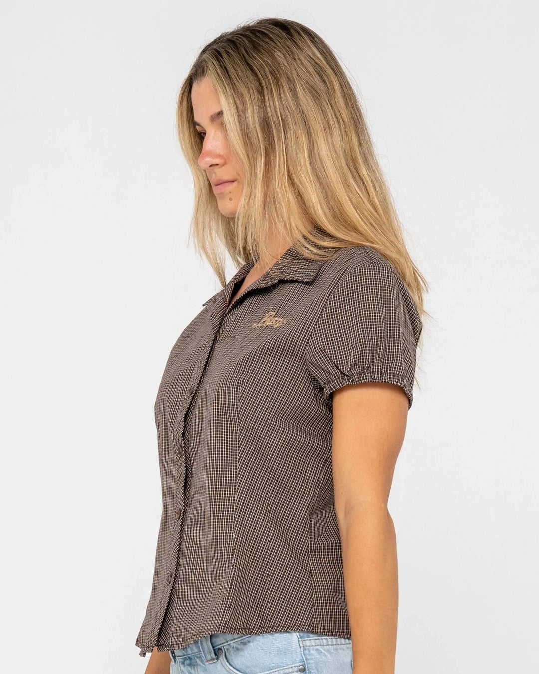 Rusty Missy May Check Shirt 