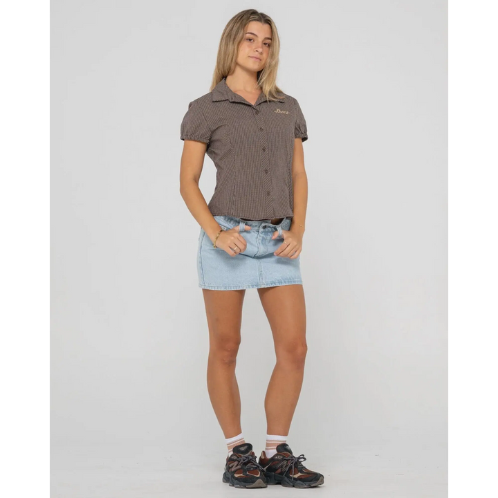 Rusty Missy May Check Shirt 