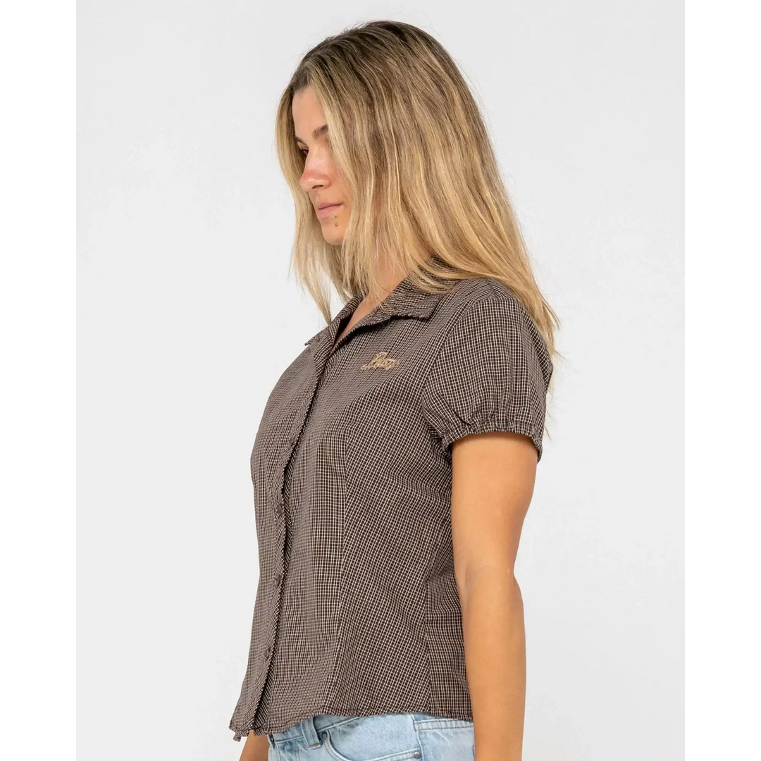 Rusty Missy May Check Shirt 