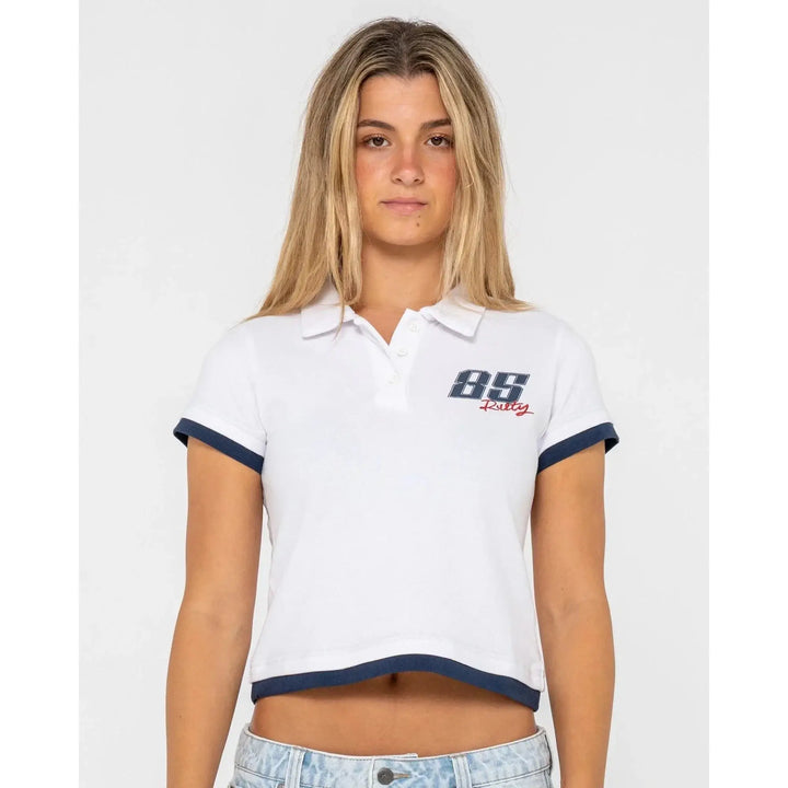 Rusty Mock Layer Polo Mini T-Shirt 