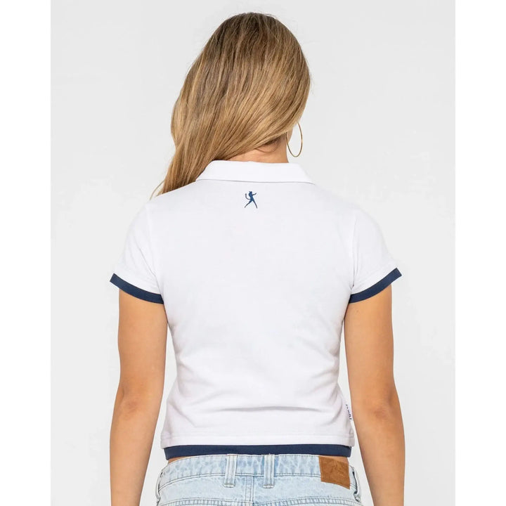 Rusty Mock Layer Polo Mini T-Shirt 