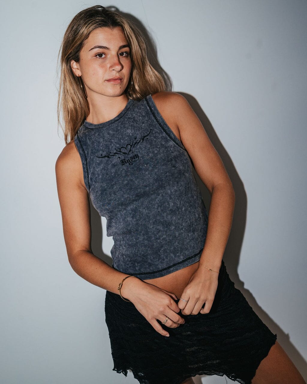 Rusty Mortys Graphic Tank Top 