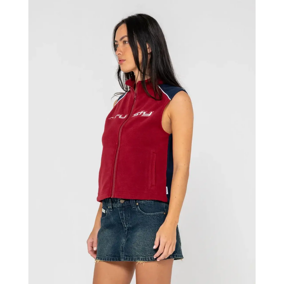 Rusty Mr Cool Polar Fleece Vest