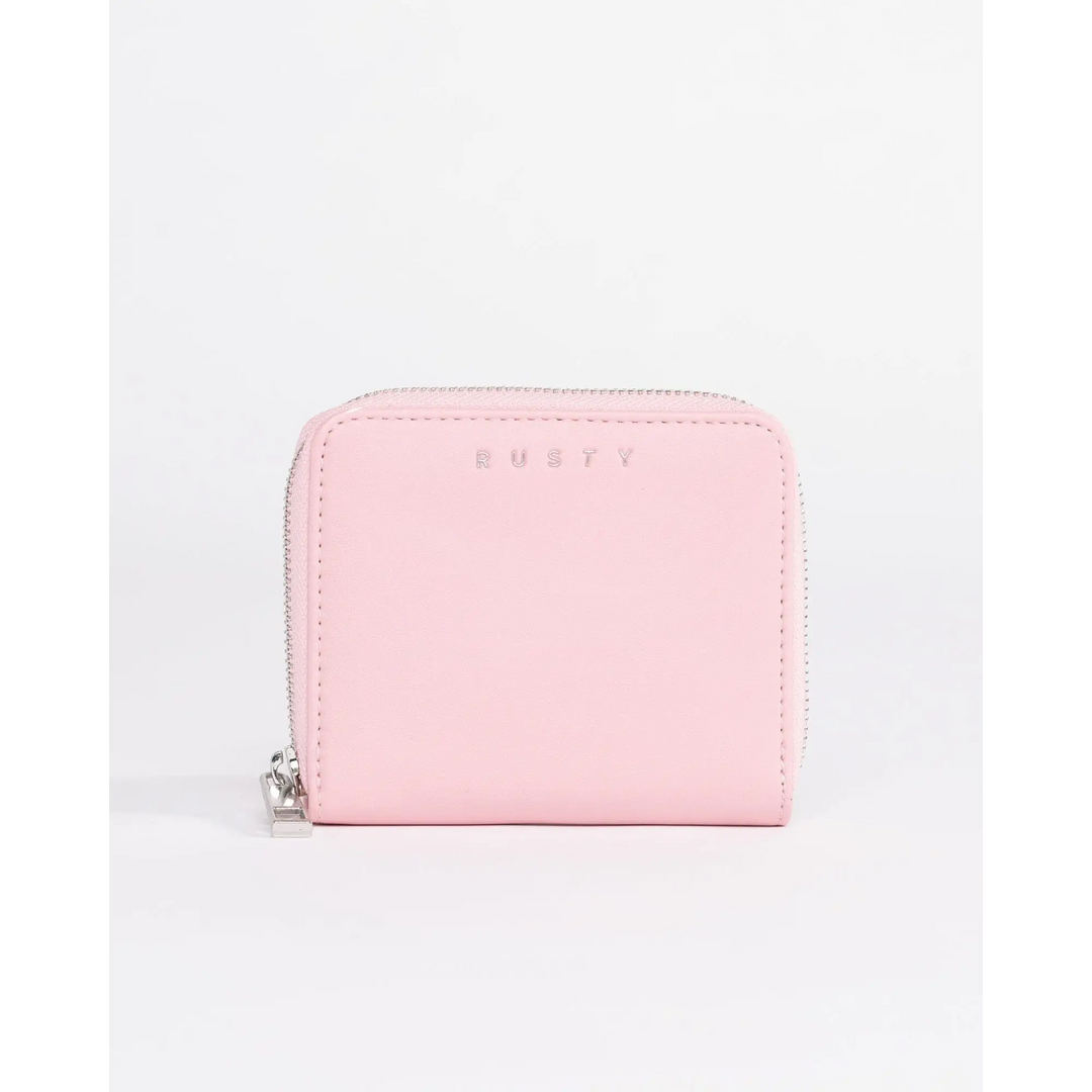 Rusty Noa Compact Wallet Vintage Pink 