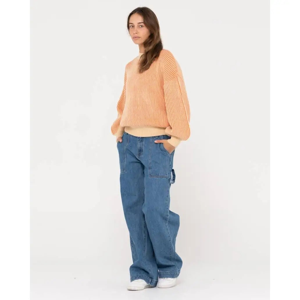 Rusty Ora Mock Neck Knit 