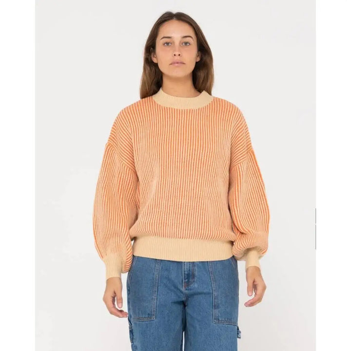 Rusty Ora Mock Neck Knit 