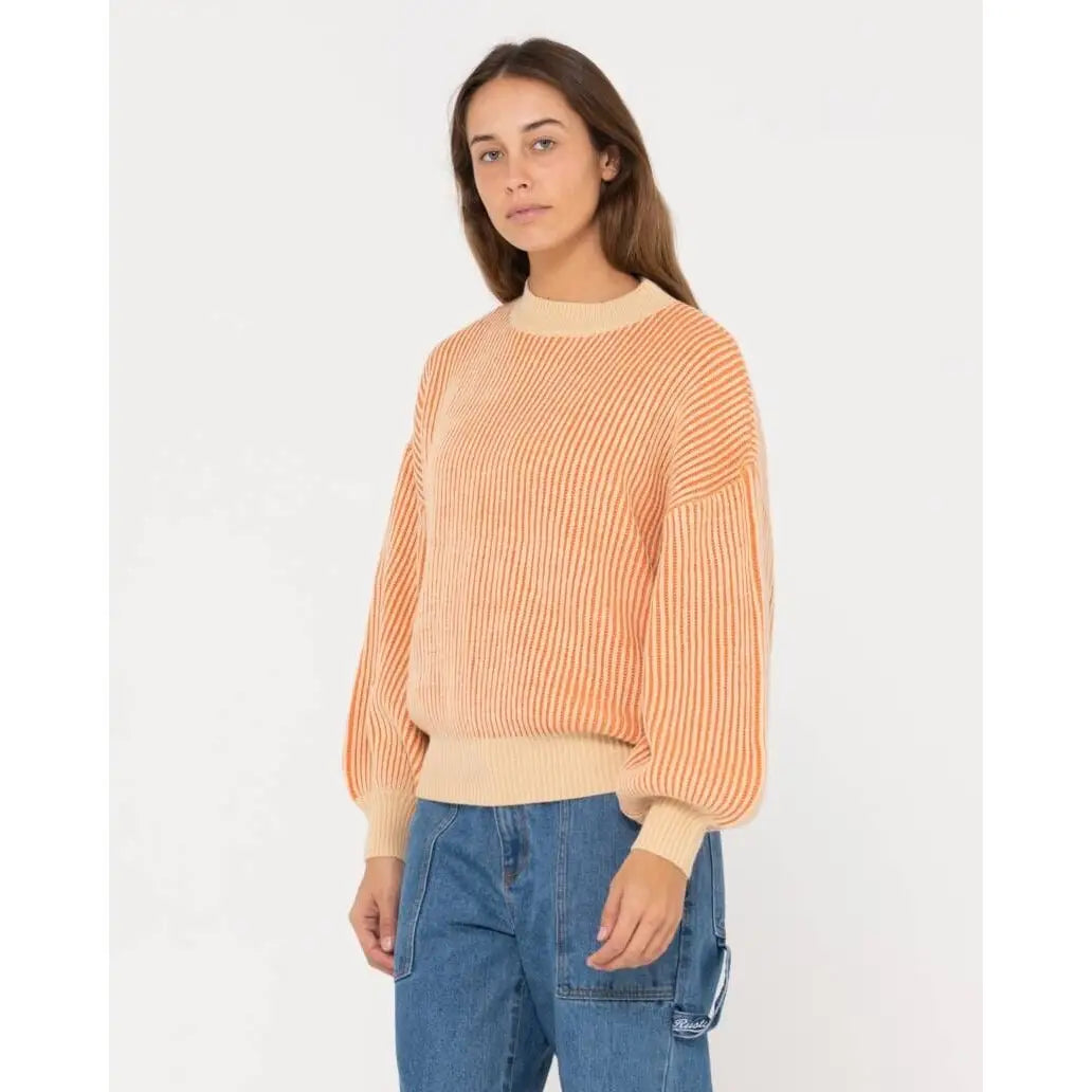 Rusty Ora Mock Neck Knit 