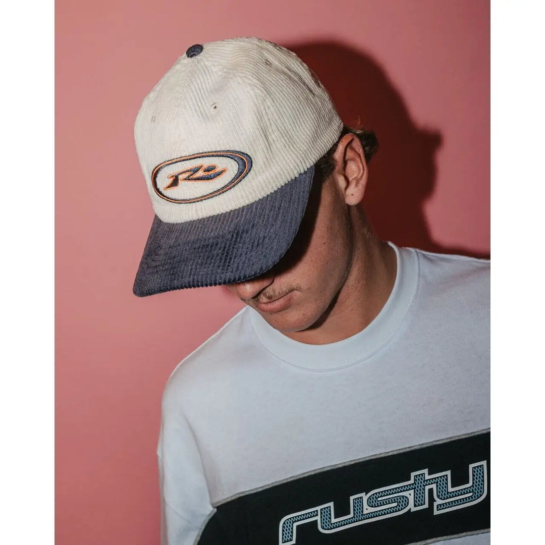 Rusty Orbit Cord Six Panel Cap 