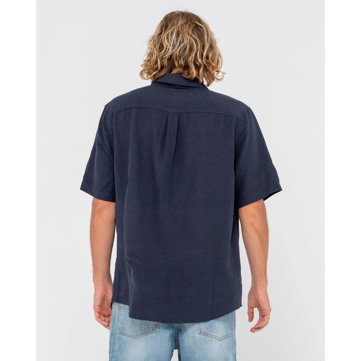 Rusty Overtone Linen Shirt 