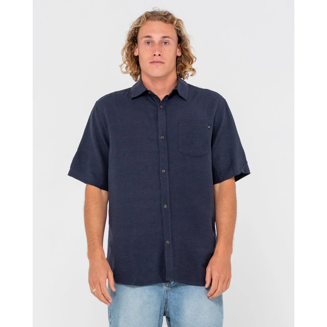 Rusty Overtone Linen Shirt 