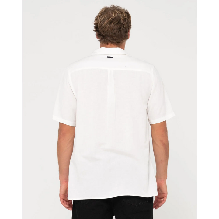 Rusty Overtone Linen Shirt 