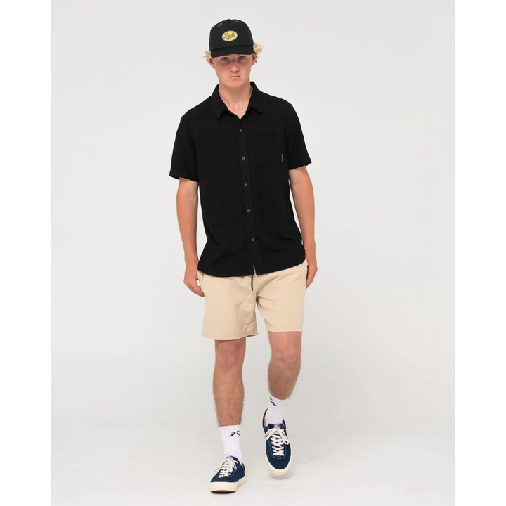 Rusty Overtone Linen Shirt 