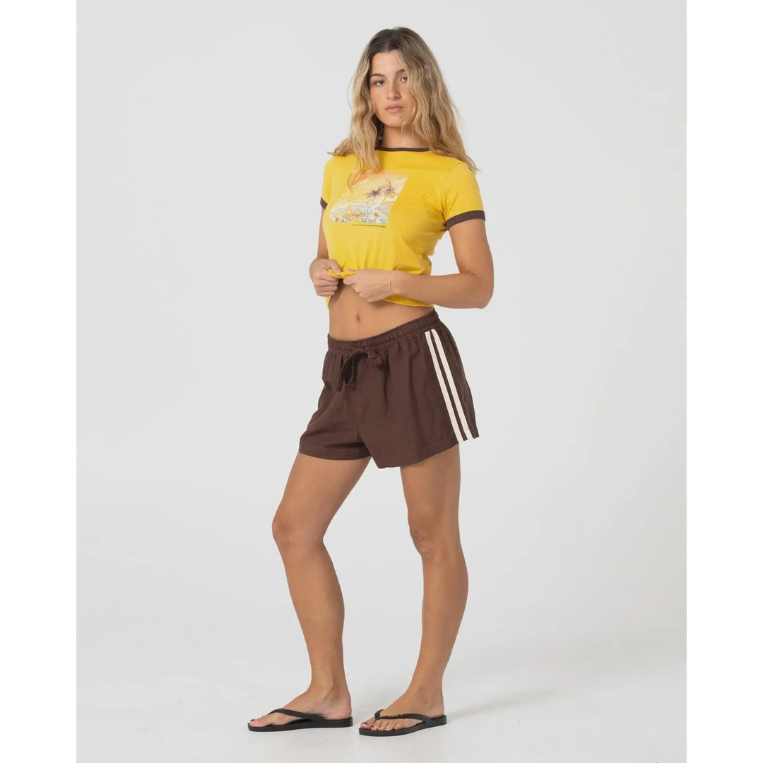 Rusty Palm Springs Side Stripe Shorts 