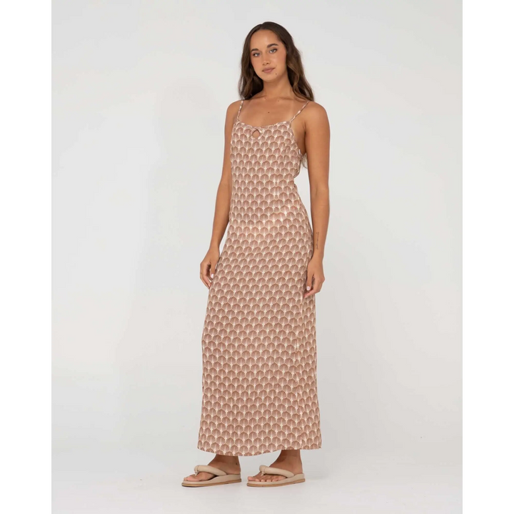 Rusty Panama Maxi Dress 