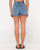 Rusty Penny Kick Flare Denim Shorts 