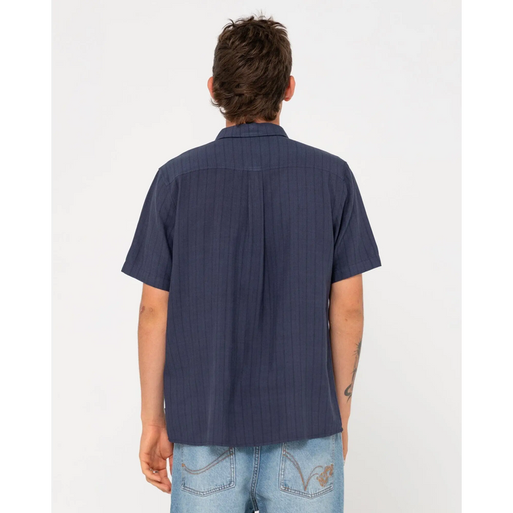 Rusty Pinstripe Relaxed Fit Shirt 