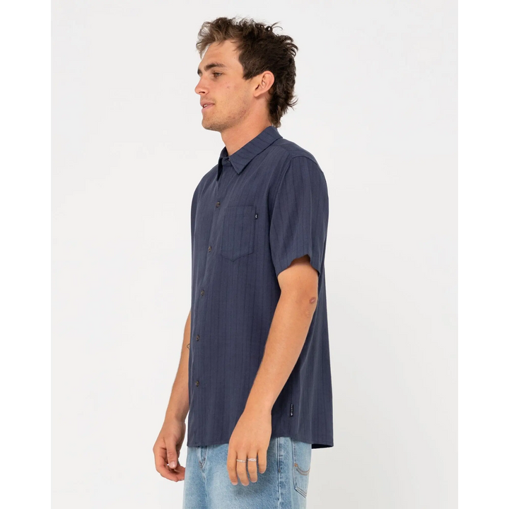 Rusty Pinstripe Relaxed Fit Shirt 