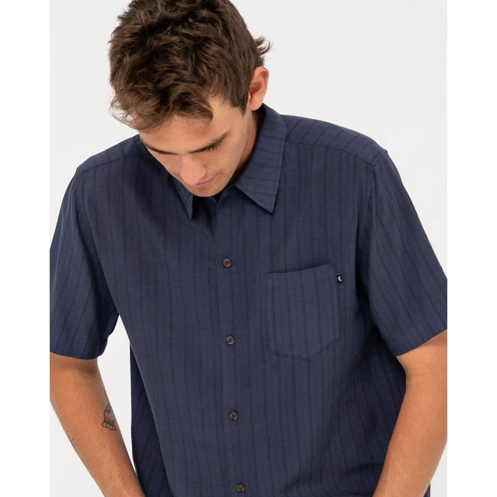 Rusty Pinstripe Relaxed Fit Shirt 