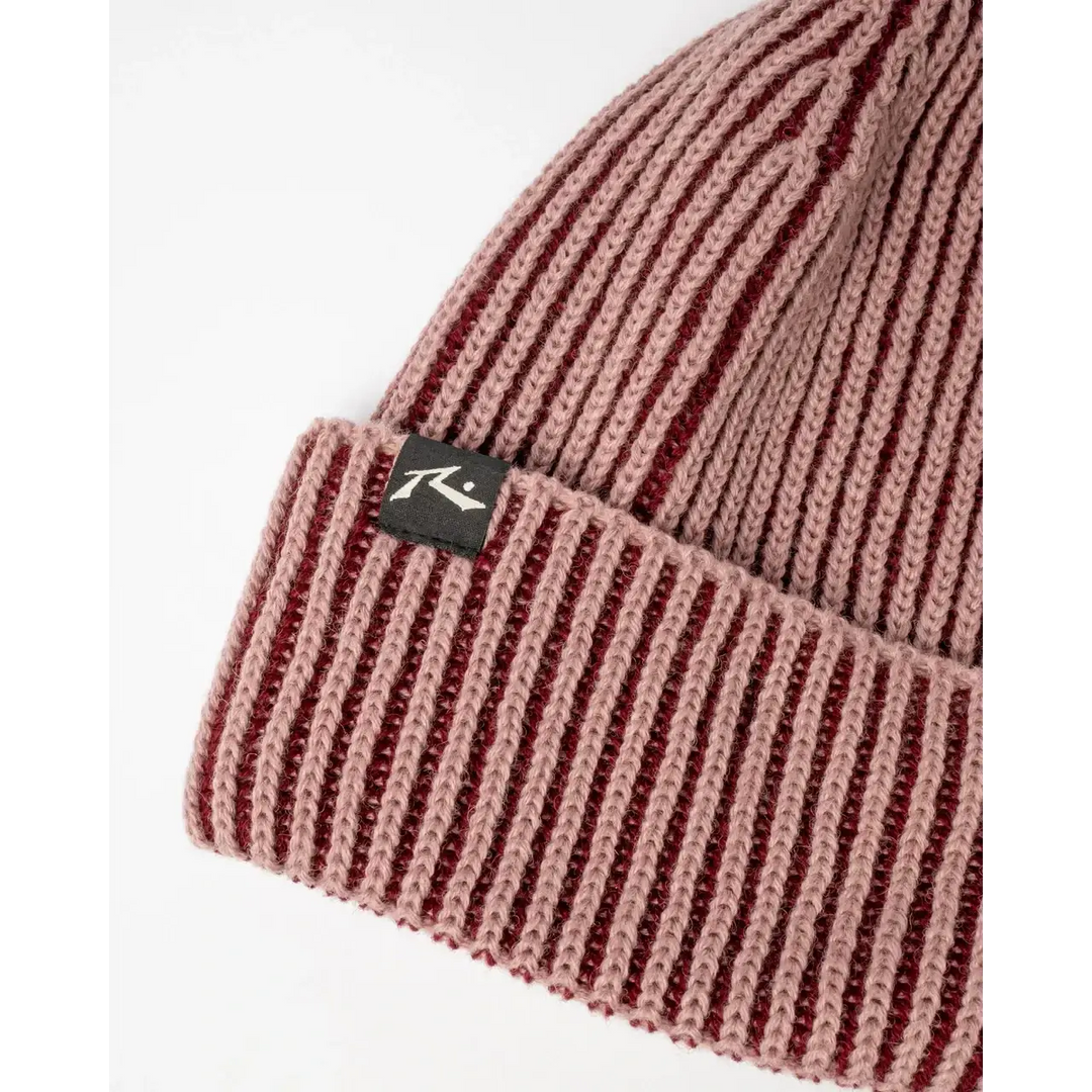 Rusty Pixel Beanie - Burgundy