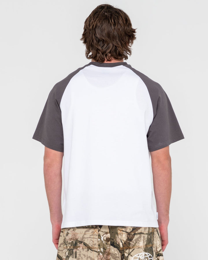 Rusty Rambo Raglan Camo Graphic T-Shirt 