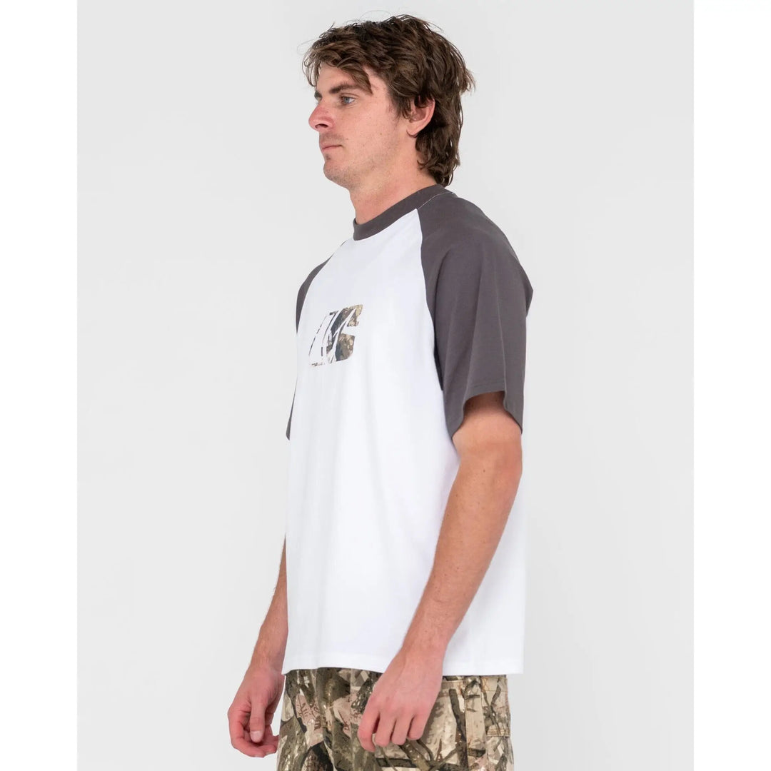 Rusty Rambo Raglan Camo Graphic T-Shirt 