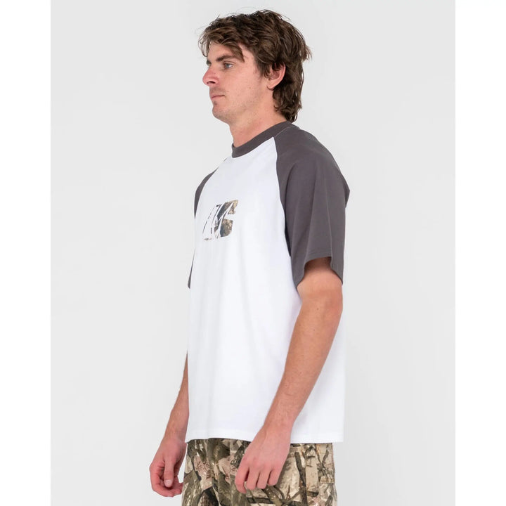 Rusty Rambo Raglan Camo Graphic T-Shirt 