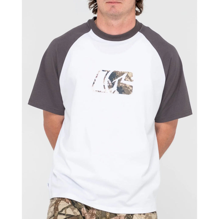 Rusty Rambo Raglan Camo Graphic T-Shirt 