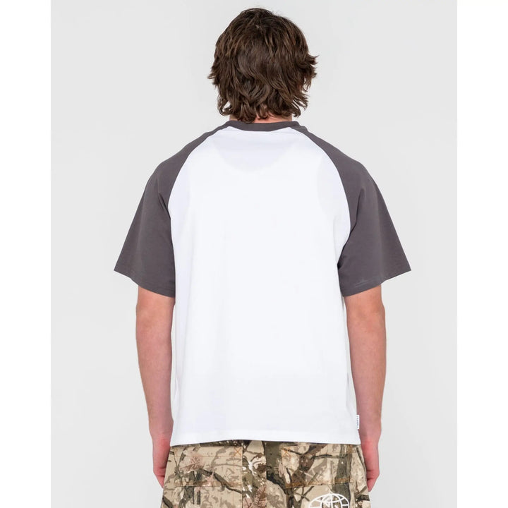 Rusty Rambo Raglan Camo Graphic T-Shirt 