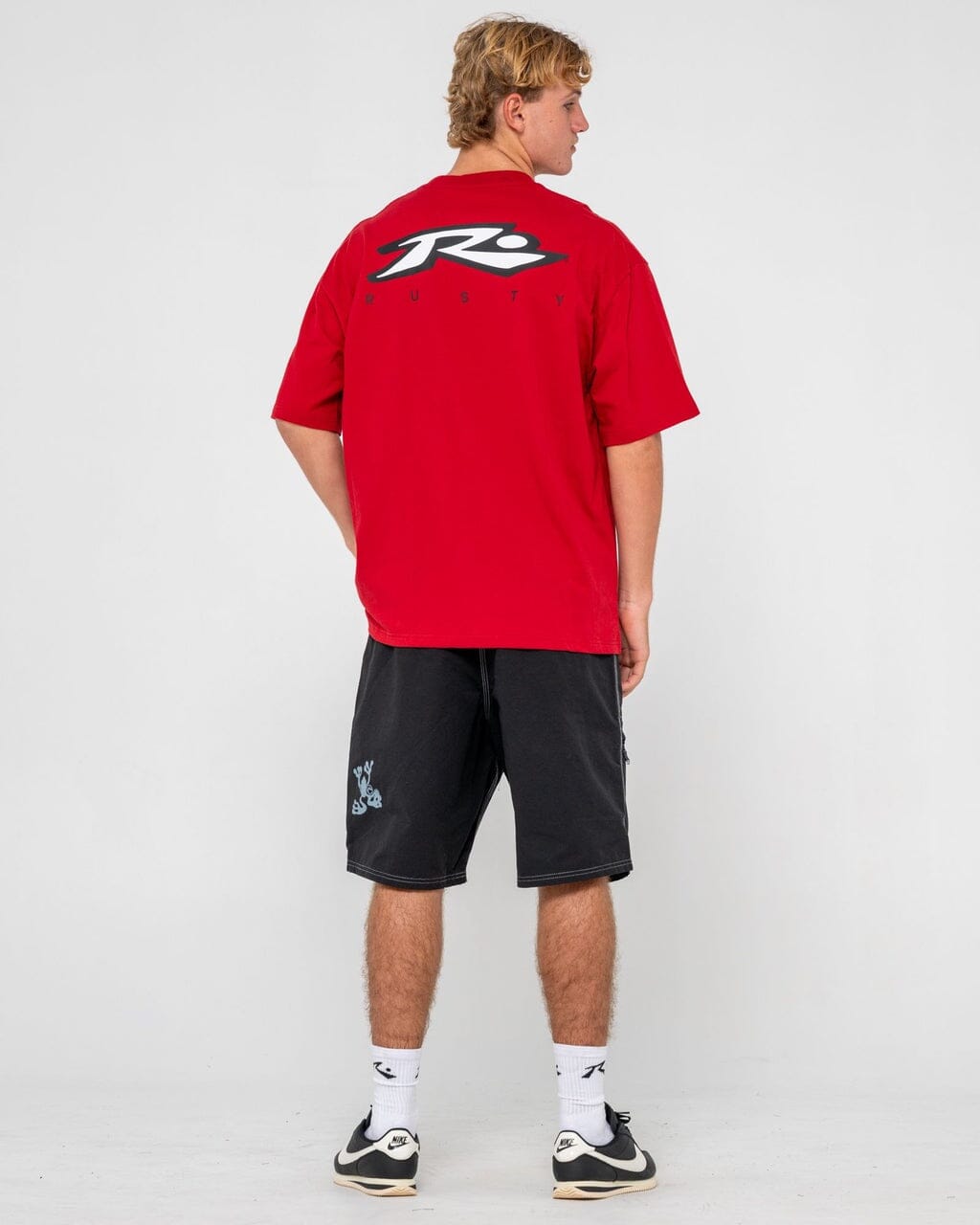 Rusty Registered Oversized Graphic T-Shirt 