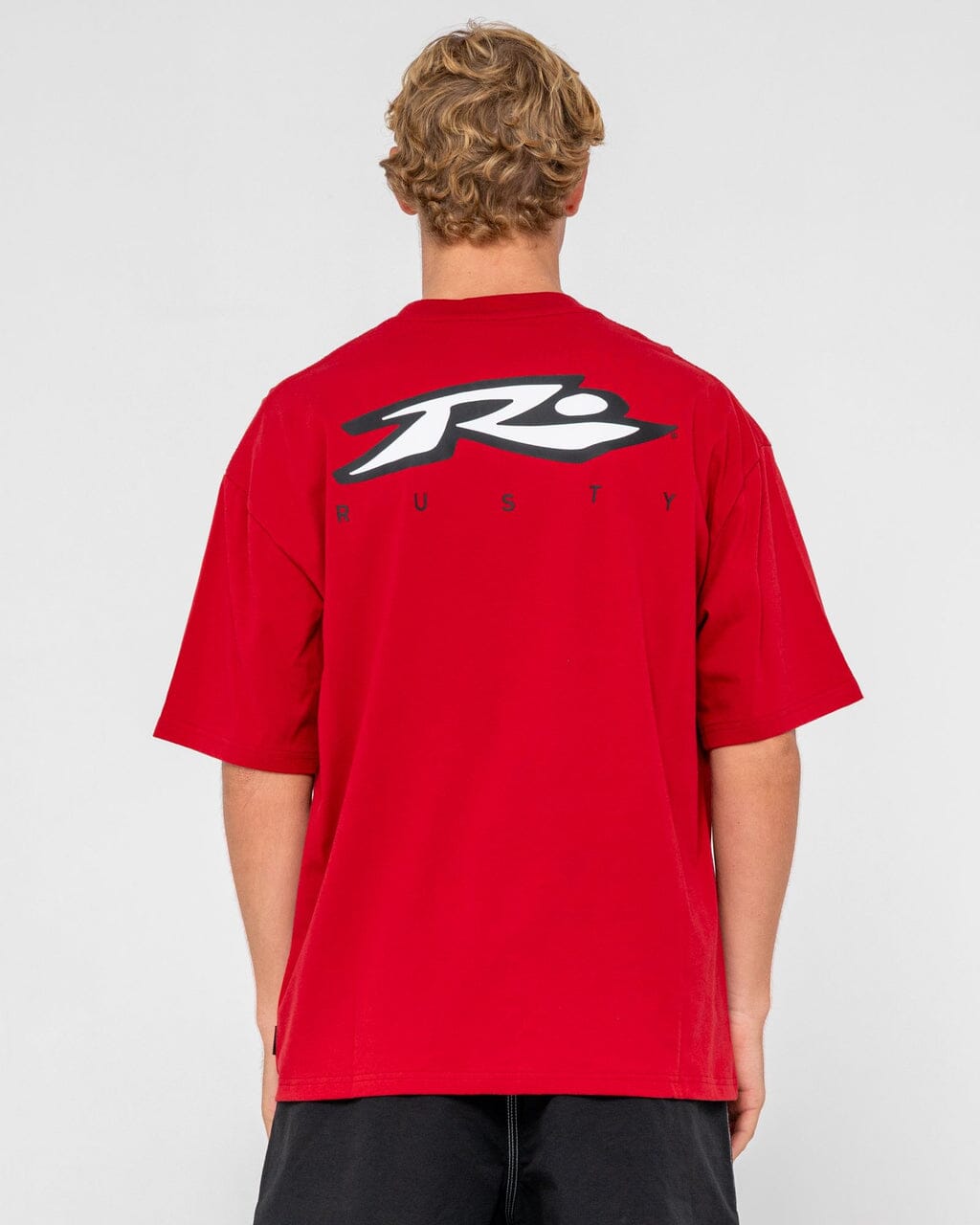 Rusty Registered Oversized Graphic T-Shirt 
