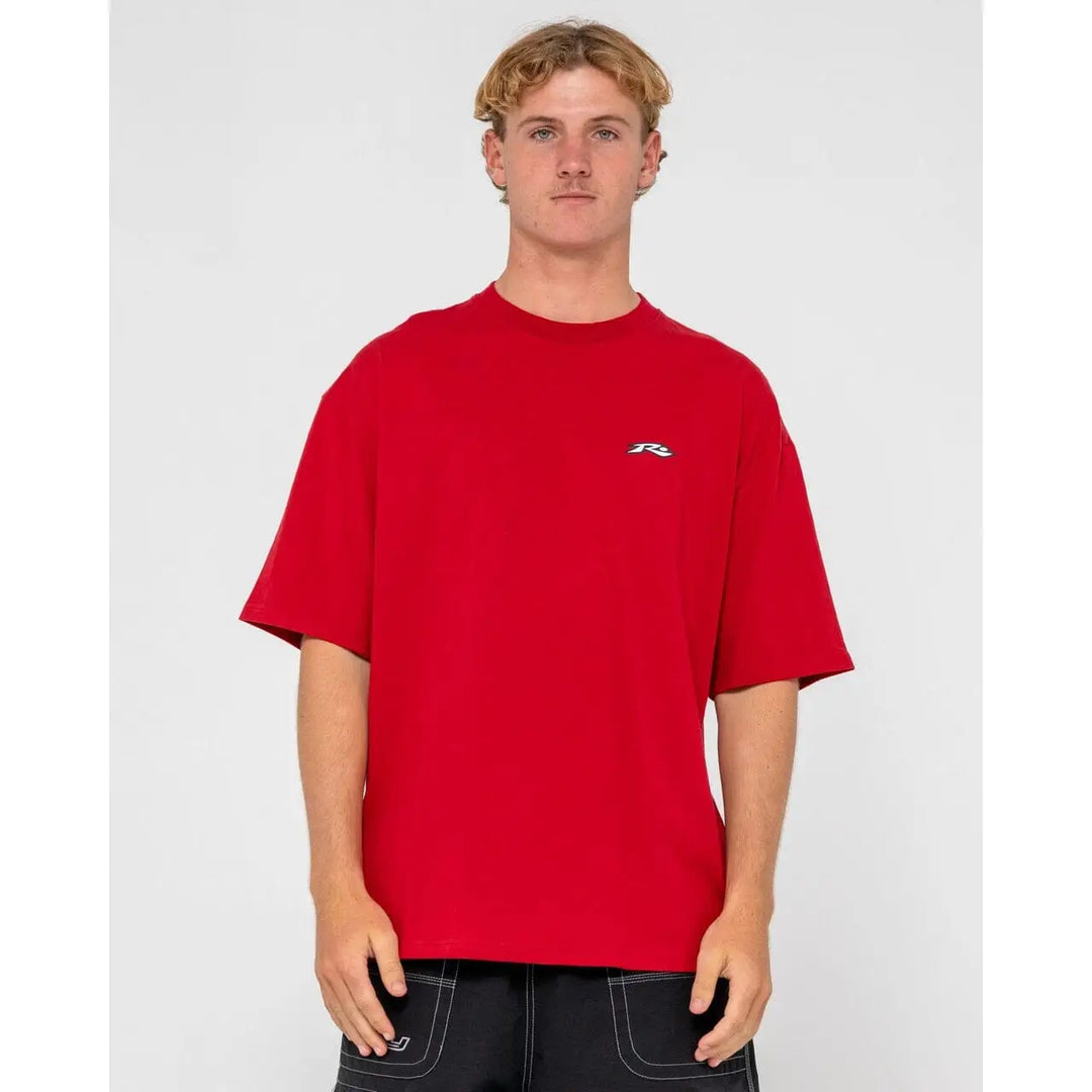 Rusty Registered Oversized Graphic T-Shirt 
