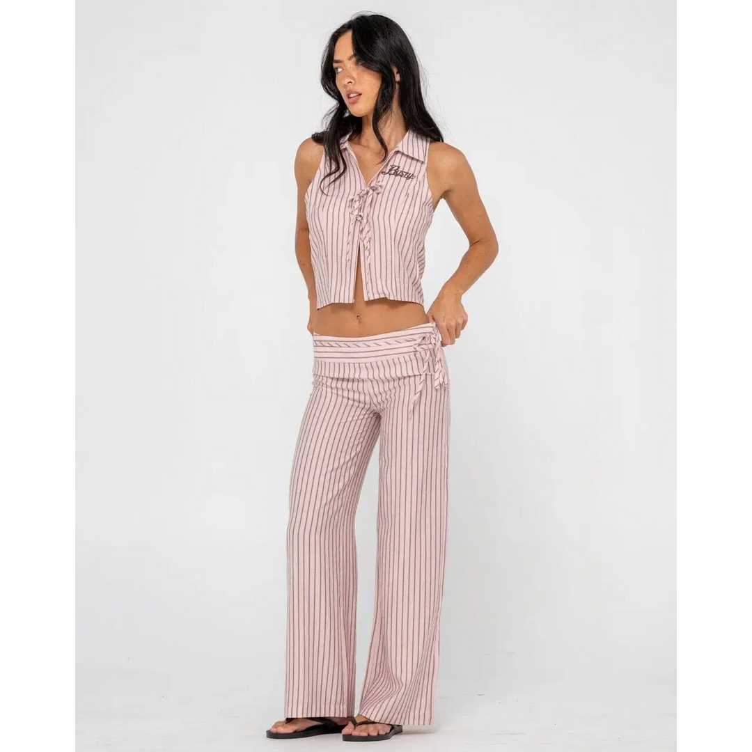 Rusty Rhysand Stripe Tie Top 