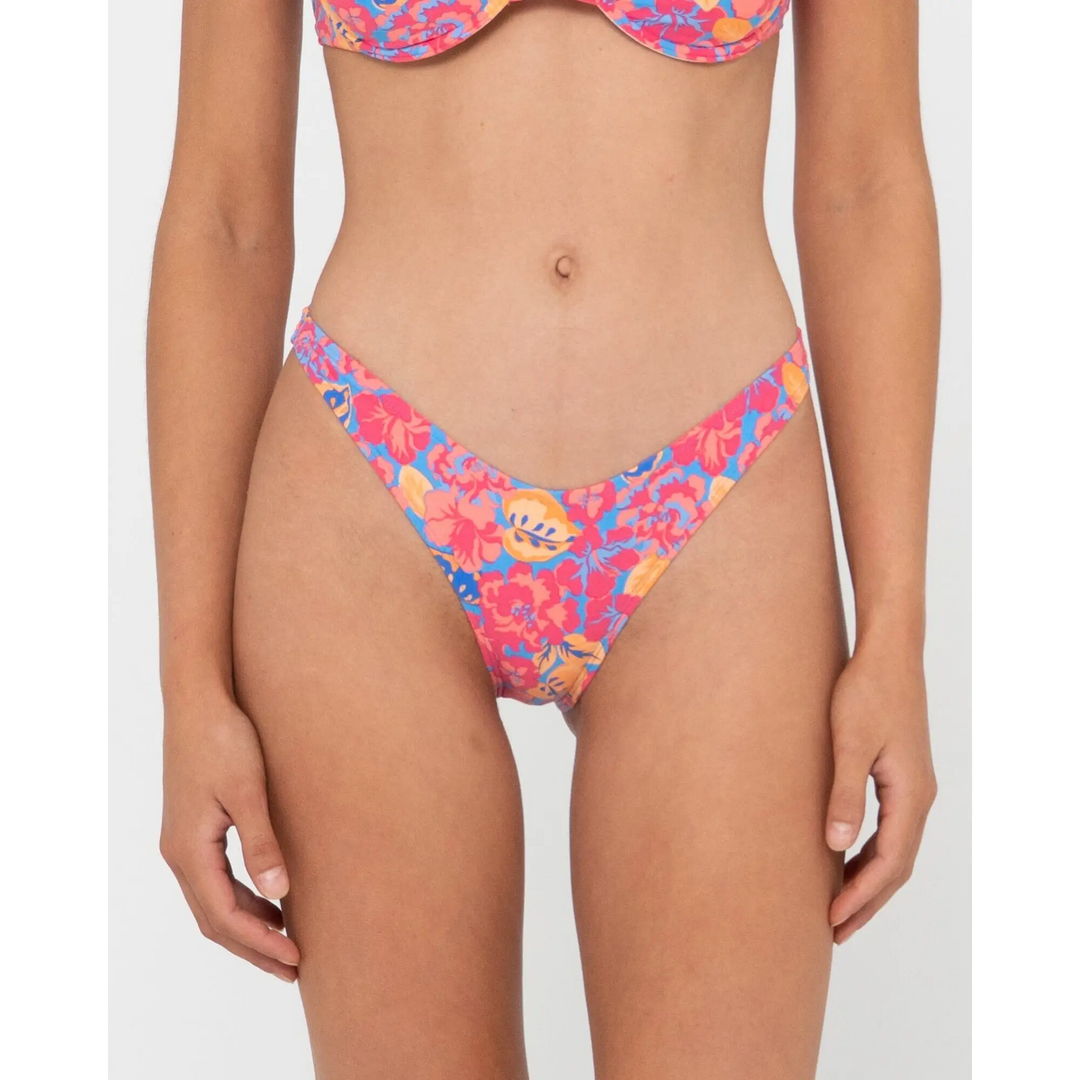 Rusty Rio Recycled Floral Balconette Midi Bikini 