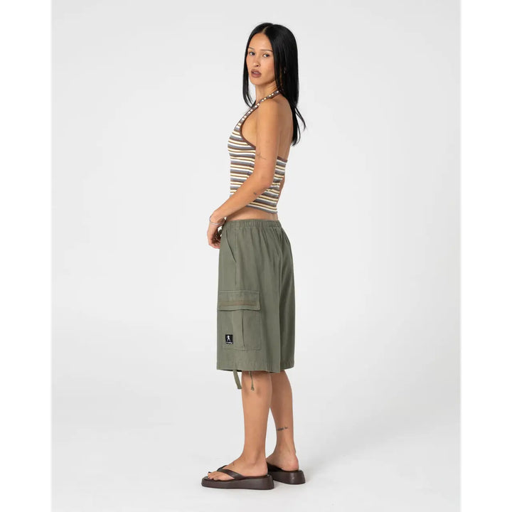 Rusty River Low Rise Baggy Cargo Shorts